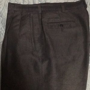 SAVANE Dark Grey Dress Pants 35/30